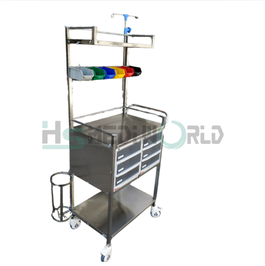 Crash cart trolley standard