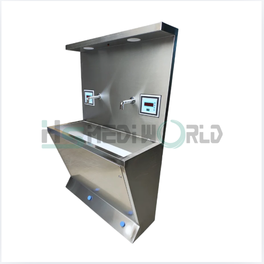 SCRUB STATION 48" SENSOR OPRATED WITH LED LIGHTS