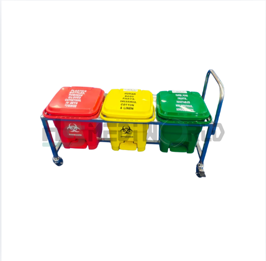 WASTE SEGREGATION TROLLY 12 LTR