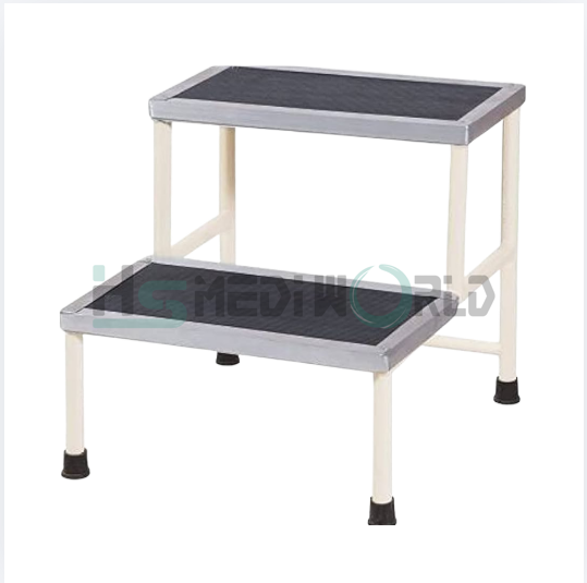 FOOT STEP DOUBLE   MILD STEEL WITH RUBBER MATT