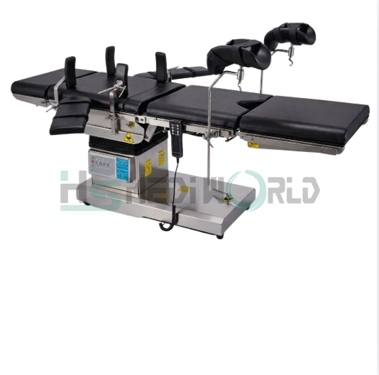 4 FUNCTION ELECTRIC O.T. TABLE WITH BATTERY BACKUP SS 304 MAKE WITH COLOUMN REMOTE